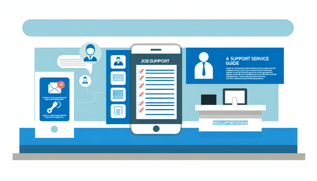 ハローワークの使い方や持ち物、求人検索の流れを示した初心者向けガイド画像